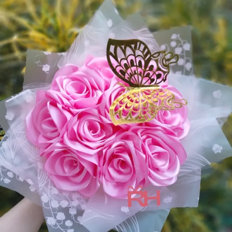 Ramos de 15 rosas eternas 