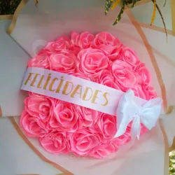 Ramos de 30 rosas eternas 