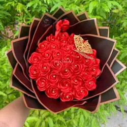 Ramos de 35 rosas eternas 