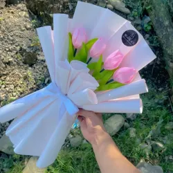 Ramos de 4 tulipanes eternos 🌷