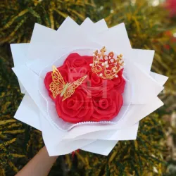 Ramos de 6 rosas eternas