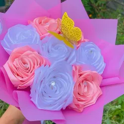 Ramos de 8 rosas eternas 
