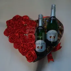 Rosas bombones y sidra