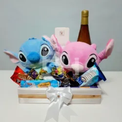 💙 Stitch y Ángela 🩷