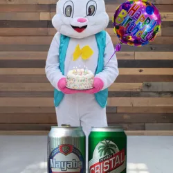 Caja de Cerveza, Cake y Globo