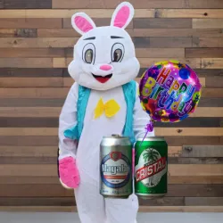 Caja de Cerveza y Globo