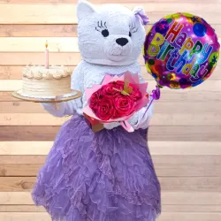 Cake, Rosas Eternas y Globo