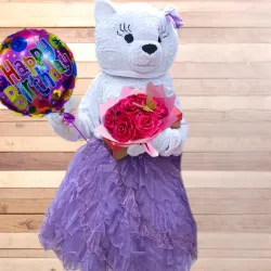 Rosas Eternas y Globo