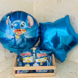 Regalo de globos con confituras 