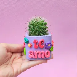 Maceta Te Amo 
