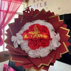 Ramo de 15 rosas eternas ✨