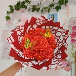Ramo de 6 rosas eternas ✨