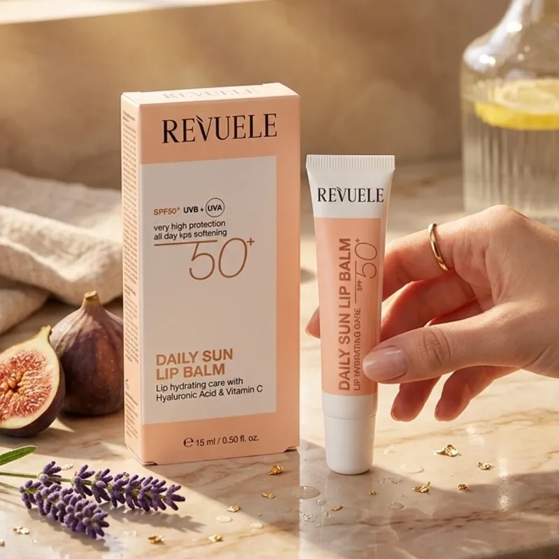 Bálsamo Labial con Ácido Hialurónico y Vitamina C con Protección solar SPF50