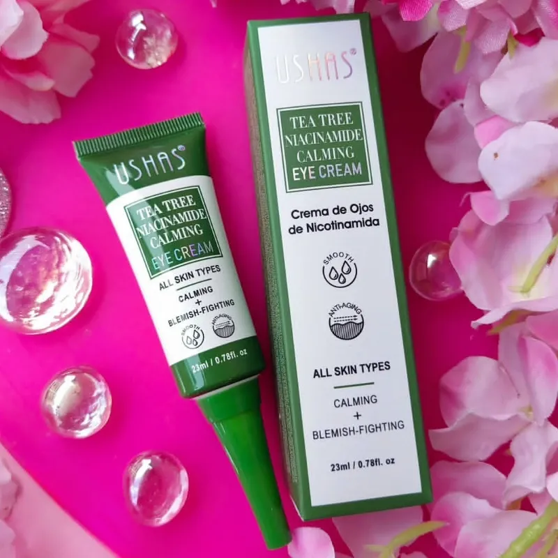 Crema contorno de ojos de Niacinamida y Árbol del te