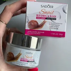 Crema de Colágeno y baba de caracol 🐌