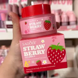 Crema Gel de fresas y Vitamina C