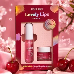 Kit labial (Aceite y Mascarilla) Cereza🍒