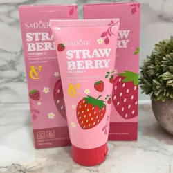 Limpiador facial fresas y Vitamina C