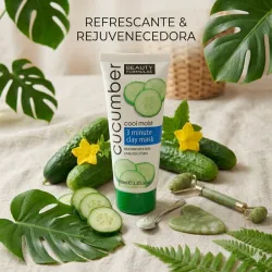 Mascarilla de Arcilla y Pepino💚