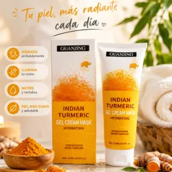 Mascarilla facial de  Cúrcuma