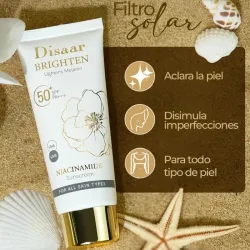 Protector solar Aclarante y Antimanchas spf 50