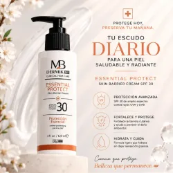 Protector solar Mineral ,spf 30 ( No deja blanco)