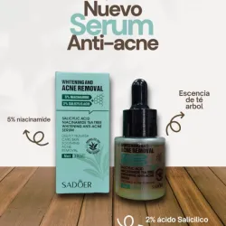 Serum Acné Removal Niacinamida 5%+Ácido Salicílico 2%