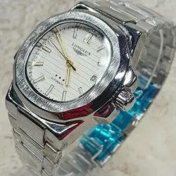 Longlux Plateado esfera blanca 