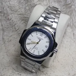 Longlux Plateado esfera blanca 