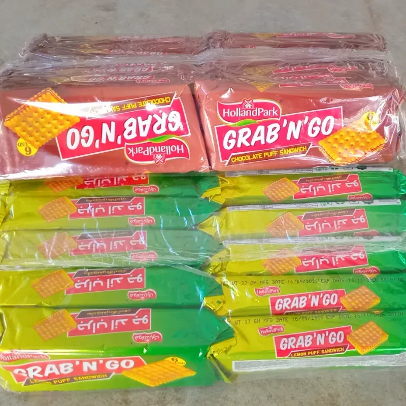 10 paqueticos Galleticas GRAB'N'GO