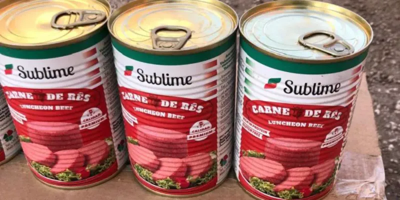  Lata de Carne de Res 