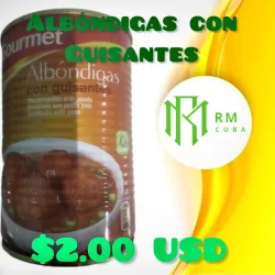 Albóndigas Con Guisantes 