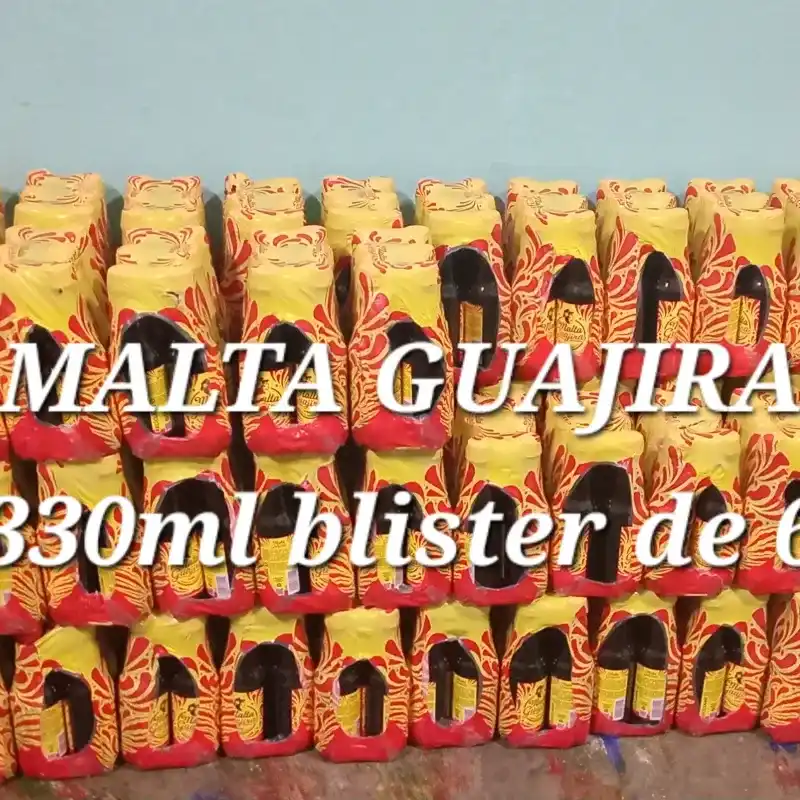 Blister 6 Malta Gujira 330ml 