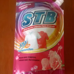 Bolsa Detergente STB Líquido Rosa 1.5Kg