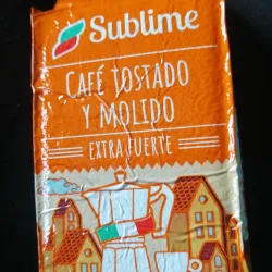 Café Sublime tostado y molido extra fuerte 250g
