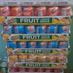 Caja de 24 latas de Sumo de frutas natural