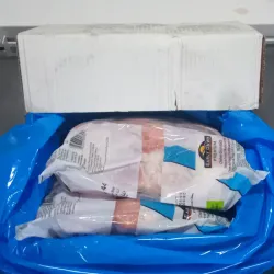 Caja pollo de 22lb Murlo