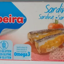 Cajita de Sardina RIBERA 120g Salsa de Tomate 