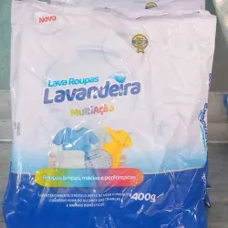 Detergente pqt 400g