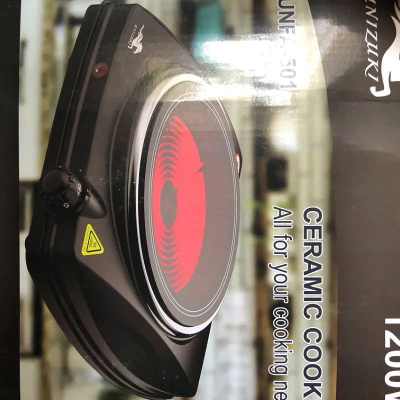 Fogón UNIZUKI Infrarrojo 1200W 