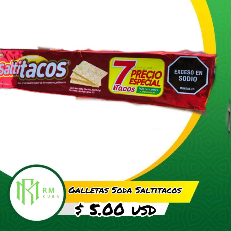 Galletas Soda Saltitacos 