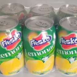 Jugo natural lata LIMONADA 6 UNIDADES