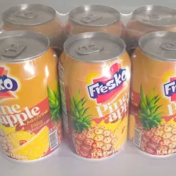Jugo natural lata PIÑA  6 UNIDADES