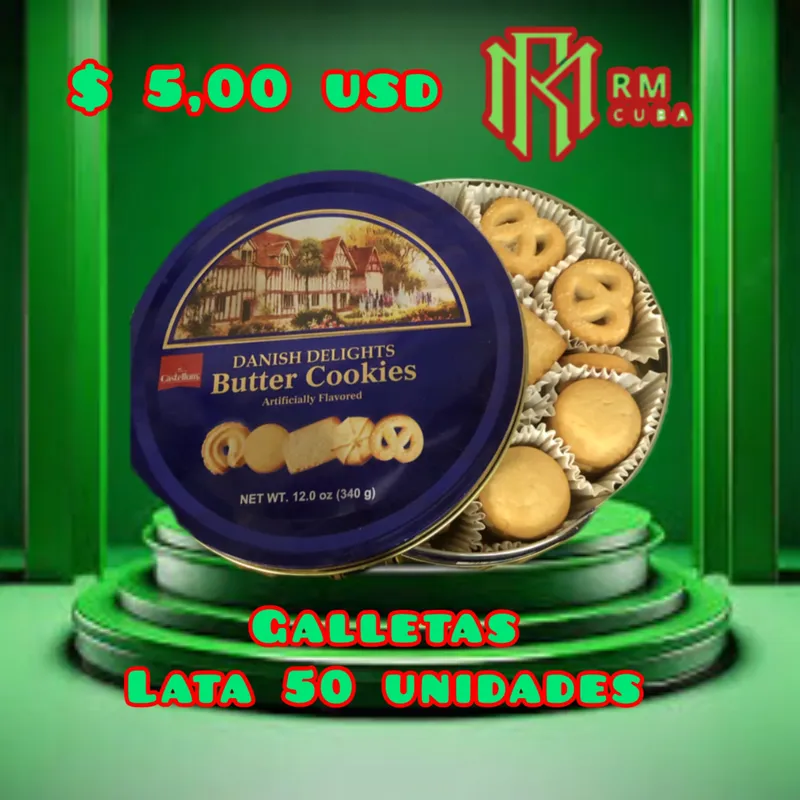 Lata 50 Galletas 