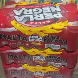 Malta Perla Negra-media docena (6 latas)