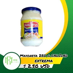 Mayonesa HollandPark 250g Alta Calidad 