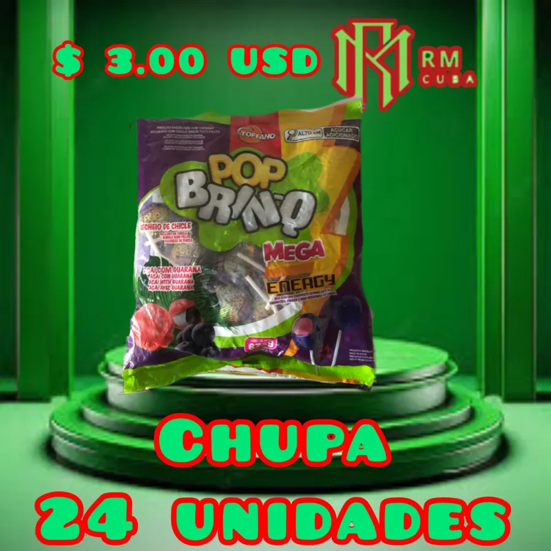 Paquete 24 CHUPA POP BRUNQ