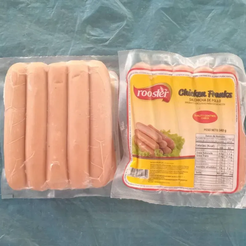 Paquete Salchichas Pollo Condimentadas 