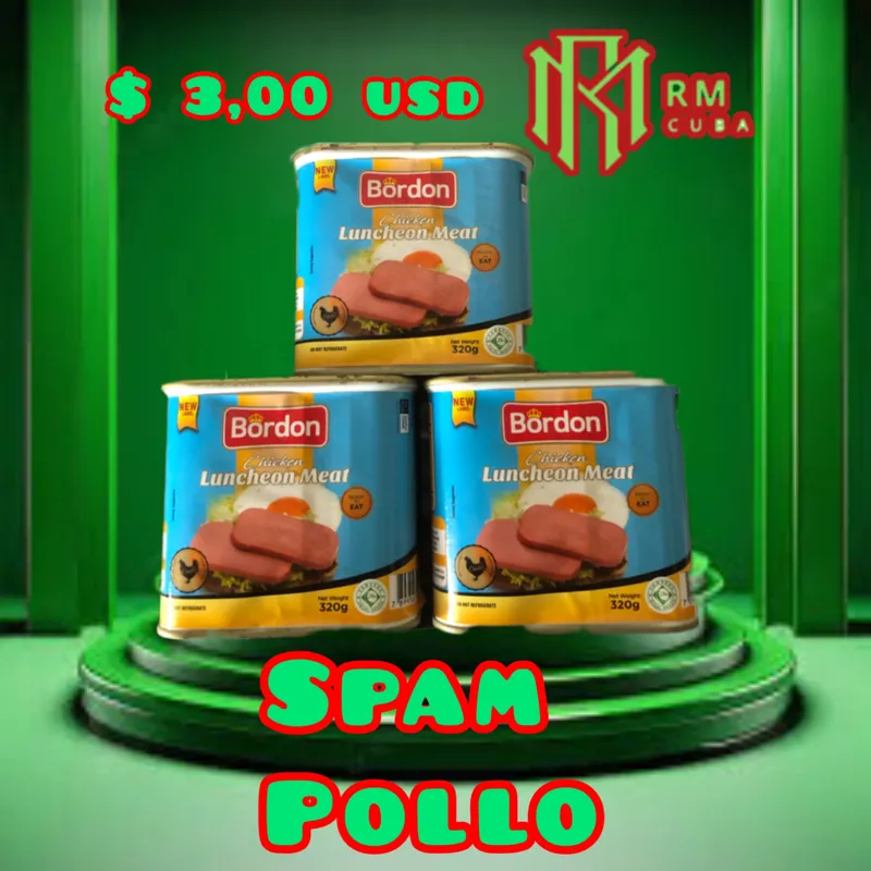 SPAM DE CARNE DE POLLO