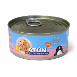 Atún en trozos medianos